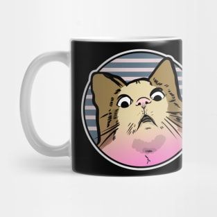 Surprised Cat Mug